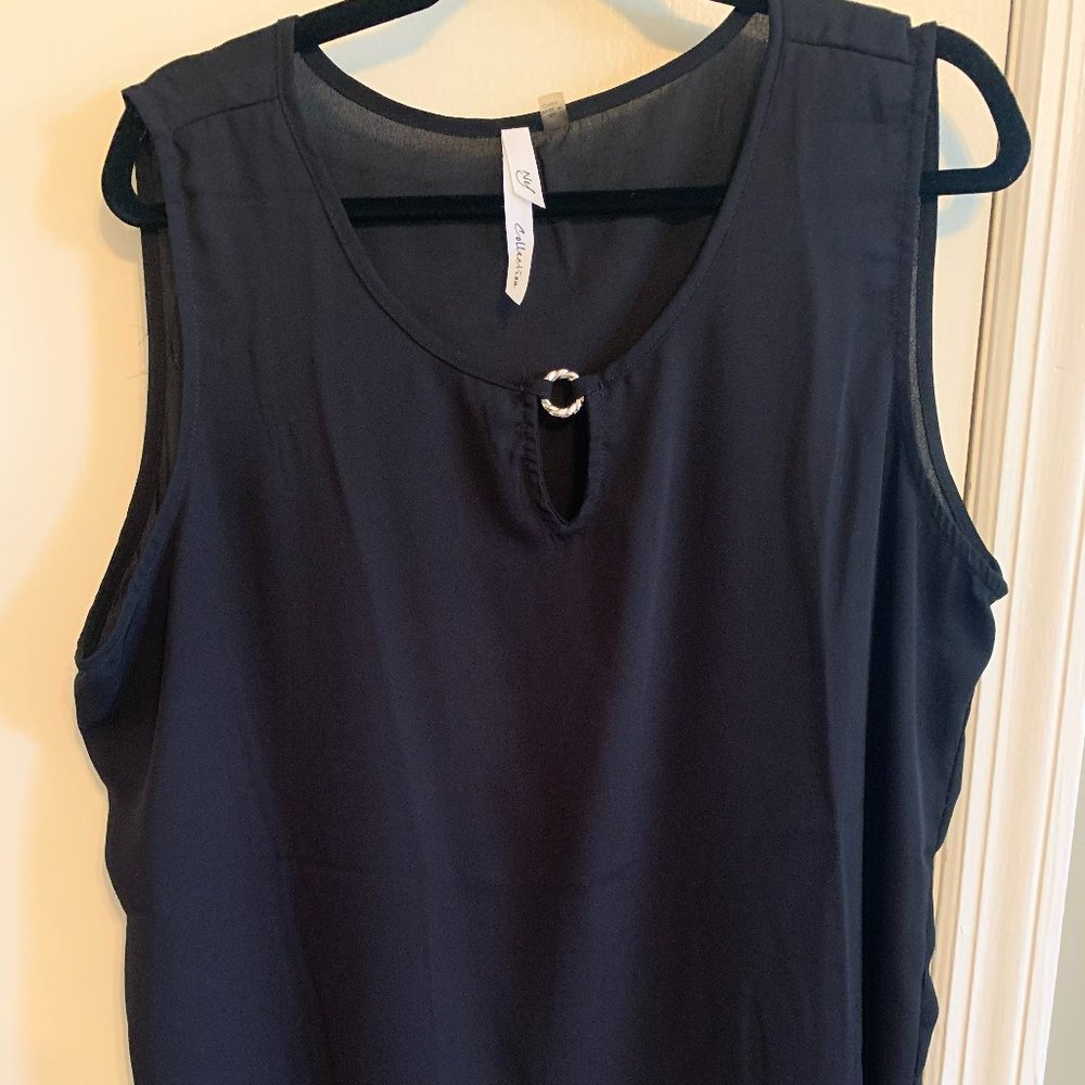 NY Collection (Macy's) Sleeveless Blouse